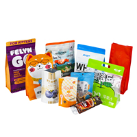 Custom Kindveilige Stand-Up Pouch Plastic Verpakking Geur-Proof Mylar Doypack Ontwerp Ziplock Bags