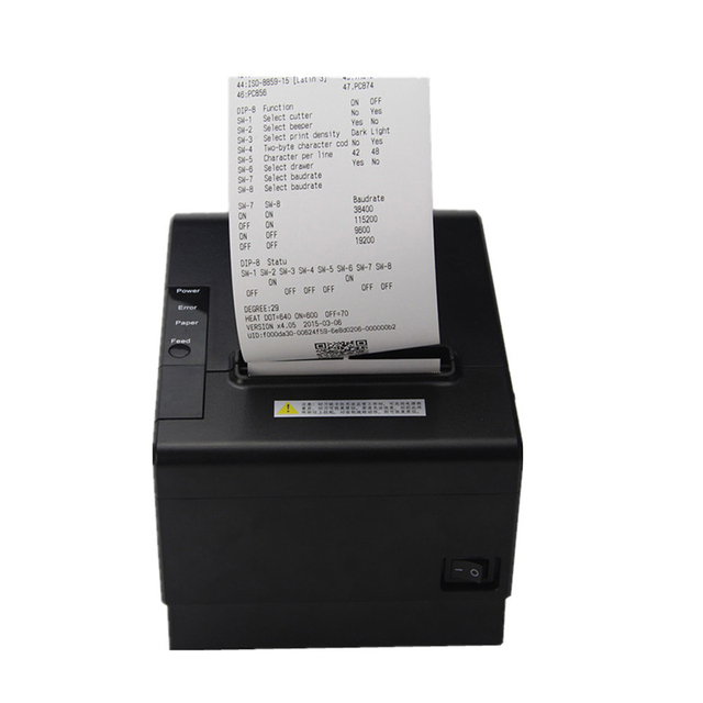 Hot Sale 80mm Thermal Receipt Printer with USB+LAN Network in Stock