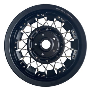 ดุมล้อซี่ลวด เหมาะสำหรับดัดแปลงดุมล้อเวสป้า สปริ้นท์ 150 อุปกรณ์ตกแต่งมอเตอร์ไซค์ ขอบล้อรถจักรยานยนต์ 12 นิ้ว - Product Image 4