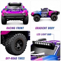 JJRC C8826 Camioneta RC de Escala 1:10 4WD, Autos de Rally con Control por Radio de 2.4 GHz, Motor sin Escobillas, ESC Impermeable, RTR