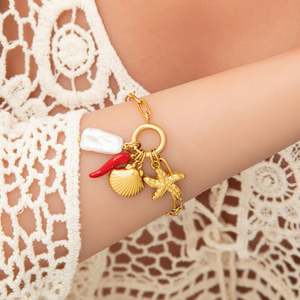 Zoryn Wholesale Light Luxury Design Stainless Steel DIY Bracelet for Women Trendy Pendant Necklace with <b>Charm</b> Bracelets - Product Image 5