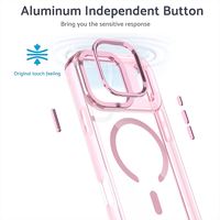 Nouveau modèle adapté pour iPhone 17 Series étui de téléphone magnétique puissant lumineux étui de téléphone portable Anti-chute transparent pour 17 pro max