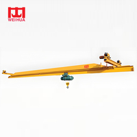 Grue de pont supérieur à suspension à poutre unique de type LX de haute qualité 1 tonne 2 tonnes 3 tonnes 10 tonnes avec palan pour prix d'entrepôt