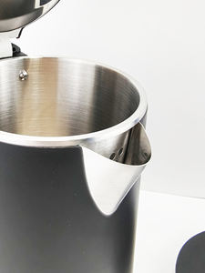 Meilleur vendeur sur le marché européen Bouilloire électrique à double paroi Petite plaque chauffante 1500W Contrôle de la température Prix d'usine - Product Image 5