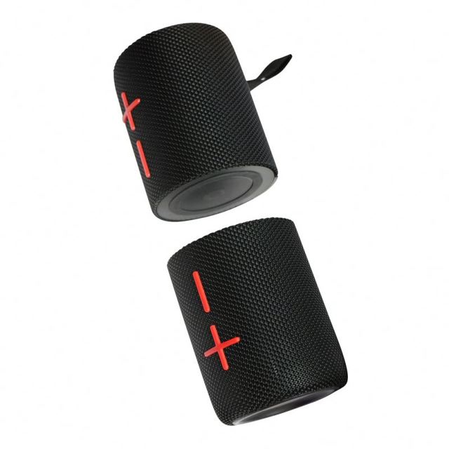 S1M1 Detachable Magnetic BT5.3 Speaker 3D Stereo Bass Portable Speaker IPX6 Waterproof TWS Boombox Colorful Lights Dual Speaker