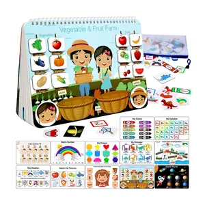 Kids Early Educational Paper Busy Book Activity Book