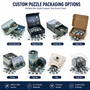 Fabricant de puzzles personnalisés imprimés, pièces en papier écologiques et durables, puzzles personnalisés en gros pour cadeaux d'enfants - Product Image 6