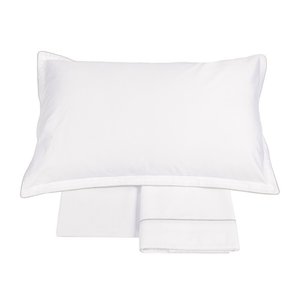 Cao ý thỏa thuận chất lượng Nero + Bianco kích thước tiêu chuẩn gối trường hợp & Trường hợp đệm trong Black & White màu sang trọng bedding Set - Product Image 1