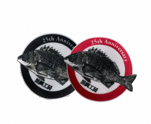 Parches bordados de impresión personalizada en Jersey de sarga para decoraciones de sombreros - Product Image 1