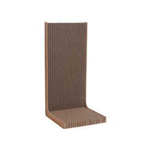 2025 penjualan terbaik papan gores kucing bergelombang berbentuk L tidak mudah lepas. Mainan anti gores kucing kedap air. - Product Image 4