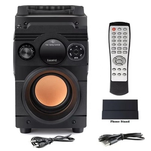 A15 Caja Para Altavos De Madera Altavoz De Karaoke Baffle Bluetooh Avec Micro Sans Fil Altavoz Con Micrófono Para Familia Ktv Party - Product Image 6