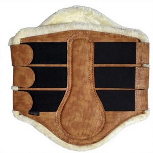 Botas de equitación de lujo personalizadas de piel sintética con patrón de cocodrilo, forro de piel sintética de oveja suave, a prueba de golpes y ligeras. - Product Image 1