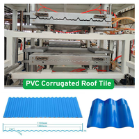 Línea de Producción de Máquinas para Fabricar Techos Sintéticos con Protección ASA, Extrusora de Plástico para Láminas Corrugadas de PVC ASA