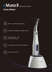 <span class=keywords><strong>Denjoy</strong></span> <span class=keywords><strong>I</strong></span> Mate 3 <span class=keywords><strong>Endo</strong></span> motore endodontico senza fili con modalità alternative e rotative per uso odontoiatrico - Product Image 5