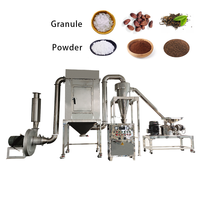 DZJX sel sec Chili Kava feuilles de thé épices herbe gingembre poivre noir sucre glace poudre broyeur Machine avec collecte de poussière