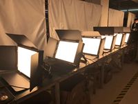 TV Studio Video beleuchtung Foto ausrüstung LED 3200k/5600k Zweifarbig dimmbar 220W Panel Flache weiche Lichter für Bühnen theater
