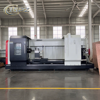 Tour CNC à lit plat CK61160, broche à tête engrenée, coupe lourde de haute précision, performance stable