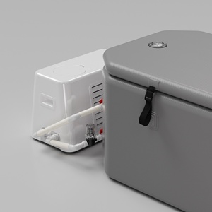Enfriador de Inmersión en Frío Listo para Enviar con Unidad de Bomba y Sistema de Filtro de Ozono, Bañera de Hielo Inflable Gris para Crioterapia - Product Image 5