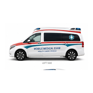 ICU Emergency Medical Ambulance Vehicle Patient Transport Rescue <strong>Car</strong> Mobile Medical <strong>Exam</strong> Health Check Van Hospital First Aid Van - Product Image 5