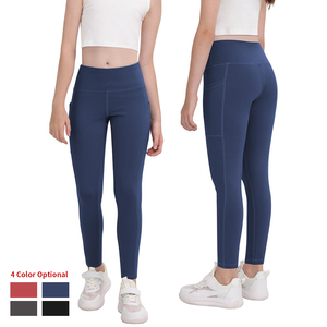 Pantaloni Sportivi per Bambine, <span class=keywords><strong>Leggings</strong></span> da Palestra e Fitness per Attività all'Aperto, <span class=keywords><strong>Leggings</strong></span> da Danza Traspiranti Personalizzabili, Abbigliamento Sportivo - Product Image 3