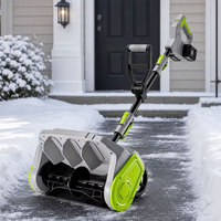 Pelle à neige électrique légère pour trottoirs et petites allées, alimentée par batterie 40V