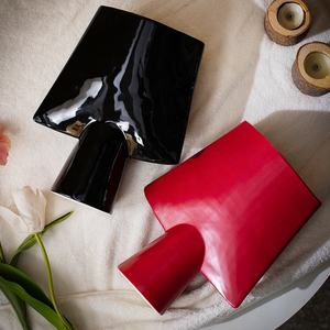 Jarrón de Cerámica de Lujo, Estilo Francés, Decoración Suave, Pieza Única para Decoración del Hogar y Arreglos Florales Hidropónicos - Product Image 4