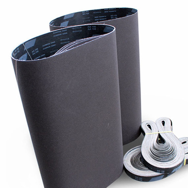 Customizable Belt Sand Big Size Width Aluminum Oxide Sanding Belts for Wide Belt Sander Sanding