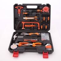87PCS Hardware Toolbox Multi Function Hand Tool Sets Household Repair Tool Set