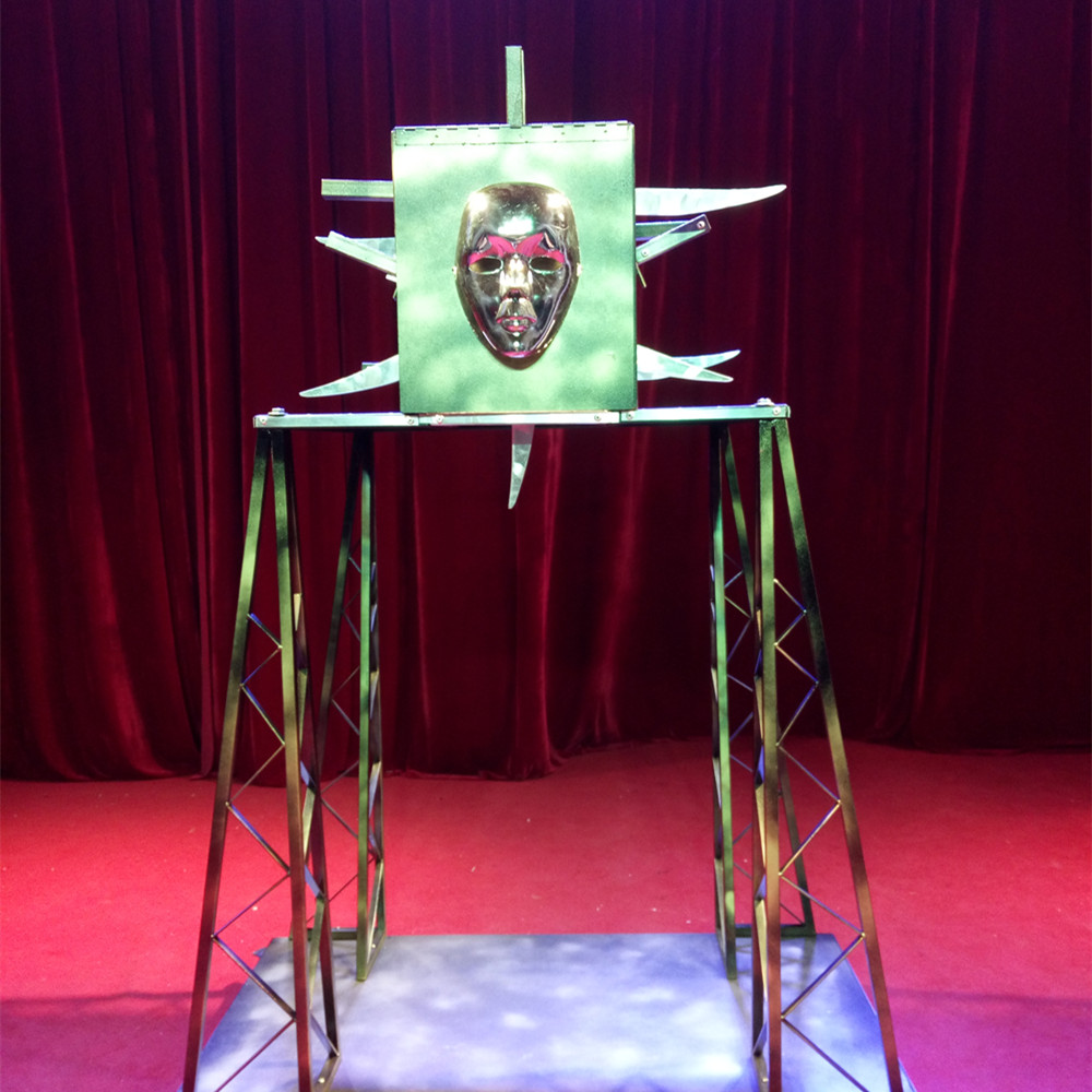 Профессиональное оборудование для создания иллюзии на сцене большая колючая коробка для сцены легкие Волшебные трюки для продажи