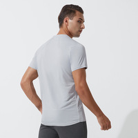 T-shirt de sport léger à manches courtes en polaire pour homme Zhaosen DT1006, à séchage rapide, perforé au laser, respirant, pour l'été et les activités de plein air