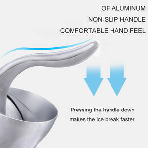 Rasoir à glace pour la fabrication de boissons pour des cônes de neige rasés <span class=keywords><strong>ou</strong></span> fins rapides <span class=keywords><strong>ou</strong></span> des copeaux grossiers Machine à glace - Product Image 3