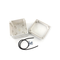 Scatola in Plastica IP65 100x100x70mm, Contenitore Elettronico Impermeabile e Antipolvere, Scatola di Giunzione Elettrica, Scatola per Progetti