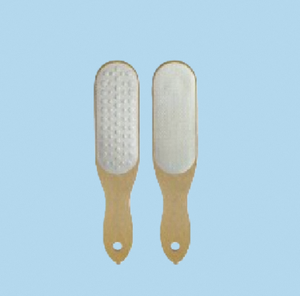 Lima de Pedicura de Madera de Doble Cara, Removedor de Callos, Raspador de Pies, Herramienta para el Cuidado de las Uñas, para Venta al por Mayor de Fábrica y Suministro para Distribuidores - Product Image 1