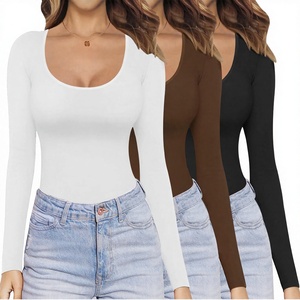 2026 Summer New Short Sleeved Women's T-<b>shirt</b> Loose Slim <b>Y2K</b> Style Silk/Cotton Canvas Fabric solid color - Product Image 3