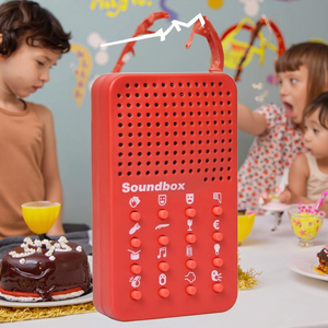 Biểu Tượng Tùy Chỉnh Biểu Tượng In Ấn Trẻ Em Đồ Chơi Vui Âm Thanh Máy Với 16 Đẩy Nút Cá Nhân Hóa Âm Thanh Thiết Kế Di Động - Product Image 5