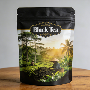 Bolsas de Plástico Personalizables, Ecológicas, de Grado Alimenticio, con Cierre de Cremallera Resellable, Listas para Imprimir, para Té, Café y <span class=keywords><strong>Especias</strong></span> - Product Image 1