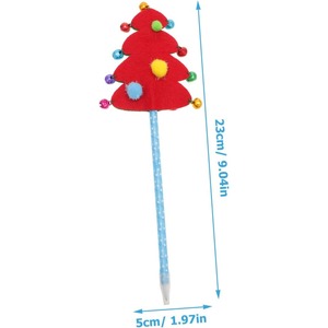 Penne a Sfera con Design Natalizio Creativo, Disponibili in Stock, per Forniture Scolastiche, Divertenti per le Vacanze, Scrittura Fluida per Studenti - Product Image 2