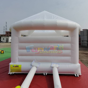 บ้านลมสีขาวสำหรับงานแต่งงาน บ้านเด้งดึ๋งสำหรับปาร์ตี้ ปราสาทลมสำหรับเด็ก - Product Image 3