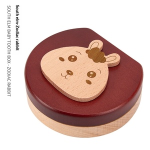 Yaya - Caja de Almacenamiento de Dientes de Leche para Niños y Niñas, Marco de Fotos de Madera Personalizado, Recuerdo para el Cabello, Venta Caliente Transfronteriza - Product Image 6