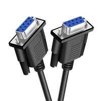 Cable emale a Ross 232 232 9-en-erial, contacto de Ross, F-F Plated 9 9-en cable 0,5 M 1 1,5 M 3M 5M 10M para PPPP