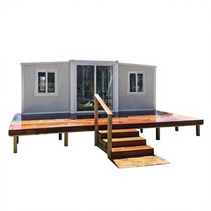 Contenedor móvil de lujo prefabricado personalizado de 40 pies y 20 pies, casa expandible, hogar portátil de envío prefabricado de 3 dormitorios - Product Image 1