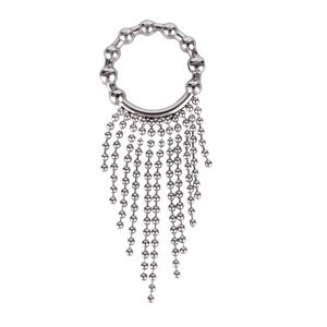 Abrazaderas para pezones con cinturón de cuero borla colgante redondo para mujeres estimulación Visual juego sexual SM Juguetes - Product Image 4