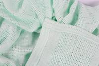 Couverture d'été douce et soyeuse pour nouveau-né, en tricot, bio, 100% bambou, couverture cellulaire pour bébé