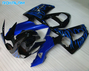 Carenados Azules para <span class=keywords><strong>Kawasaki</strong></span> <span class=keywords><strong>Ninja</strong></span> ZX-<span class=keywords><strong>636</strong></span> 2003 <span class=keywords><strong>2004</strong></span>, Kit de Carrocería Verde ZX-6R 03 04 <span class=keywords><strong>ZX6R</strong></span> <span class=keywords><strong>636</strong></span>, Piezas de Repuesto ABS - Product Image 1