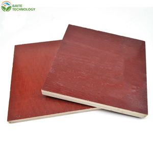 Encofrado de Construcción para Ingeniería, Resina Fenólica, Tablero Laminado con Acabado Espejo, Tablero Rojo, Encofrado de Madera para Construcción - Product Image 1