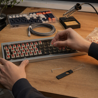 Teclado Mecánico Inalámbrico para Juegos Slovet, 61 Teclas, Intercambiables en Caliente, Kit DIY, Precio de Fábrica, Placa PCBA Personalizada, Modelo PCBA-Key 7