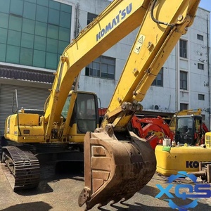 Excavadora hidráulica Komatsu de 22 toneladas, diseñada para trabajos de construcción de alta resistencia, operación de energía de movimiento de tierras - Product Image 2