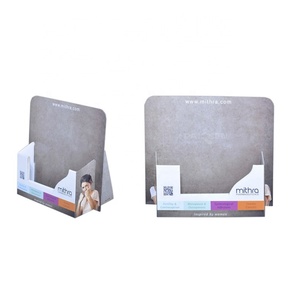 Custom Printed A5 A4 Cardboard Flyer Trade Show Display Stand,Cardboard <b>Counter</b> Top Brochure Holders Display Custom - Product Image 6