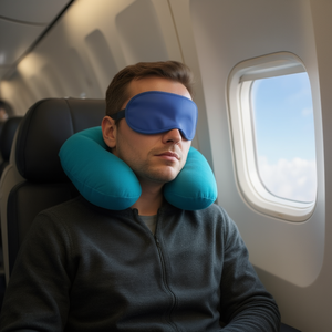 Antifaz Deportivo Hb de 18 cm, Ayuda para Dormir en Viajes en Avión - Product Image 2