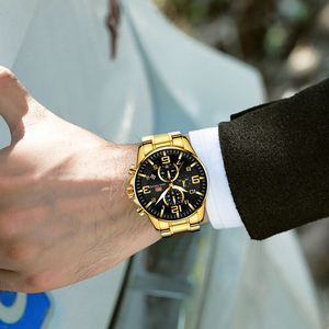 MINI FOCUS Usine Vente Directe <span class=keywords><strong>Nouveauté</strong></span> Top Marque Arrivée Chronographe Prix Bas Montres À Quartz Hommes Bande En Acier Inoxydable MF0278G - Product Image 1
